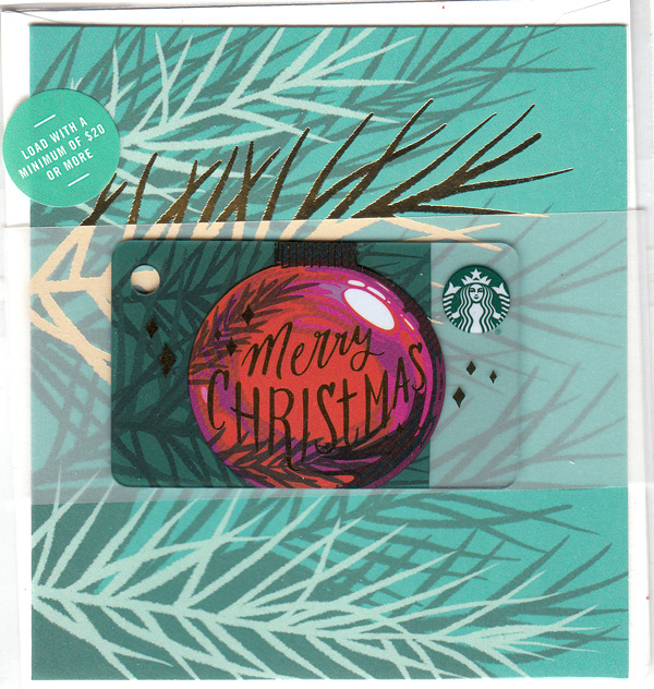 Mini Merry Christmas Gift Card Set