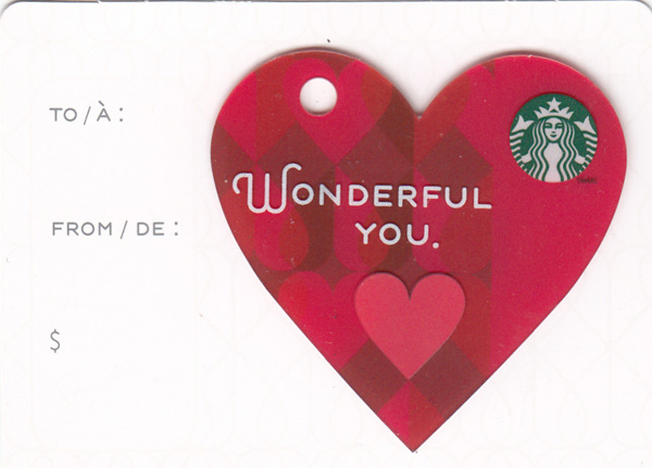 Mini Valentines "Wonderful" (Canada)