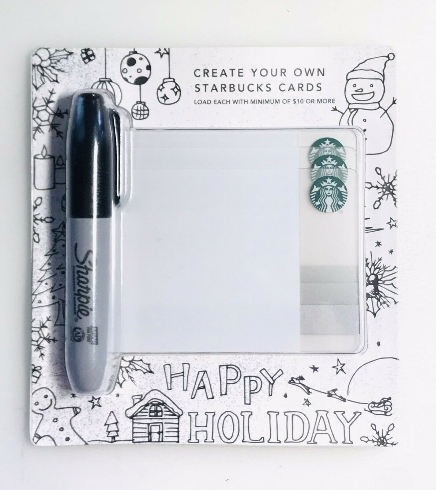 Create Your Own Starbucks Card - Tri Pack
