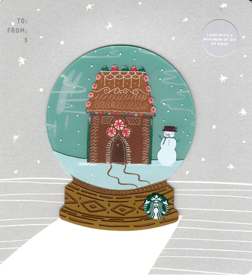 Snowglobe - Gingerbread House
