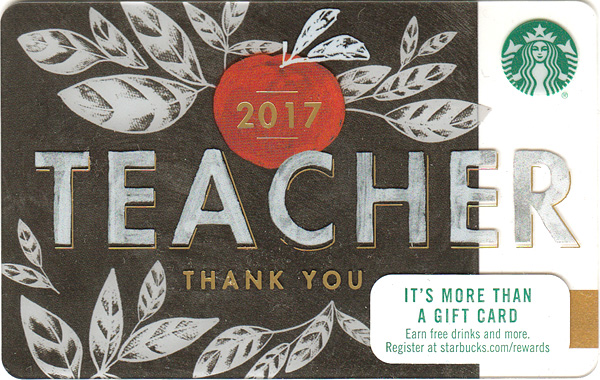 Teacher 2017 - 10 Card Lot