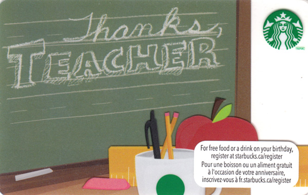 Thanks Teacher 2013 (Canada)