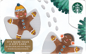 Gingerbread Snow Angels