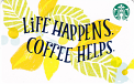 Recycled Winter Ten - Life Happens Coffee Helps - 10 Card Lot