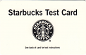 Starbucks Test Card v. 2